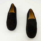 Image of City Gommino Suede Loafers by Tod's for Men - Season Autumn-Winter 2025 - Top View Pair