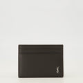 Bild des Porte-Cartes Tiny Cassandre von Saint Laurent für Herren - Saison Frühling-Sommer 2026 - Vorderansicht