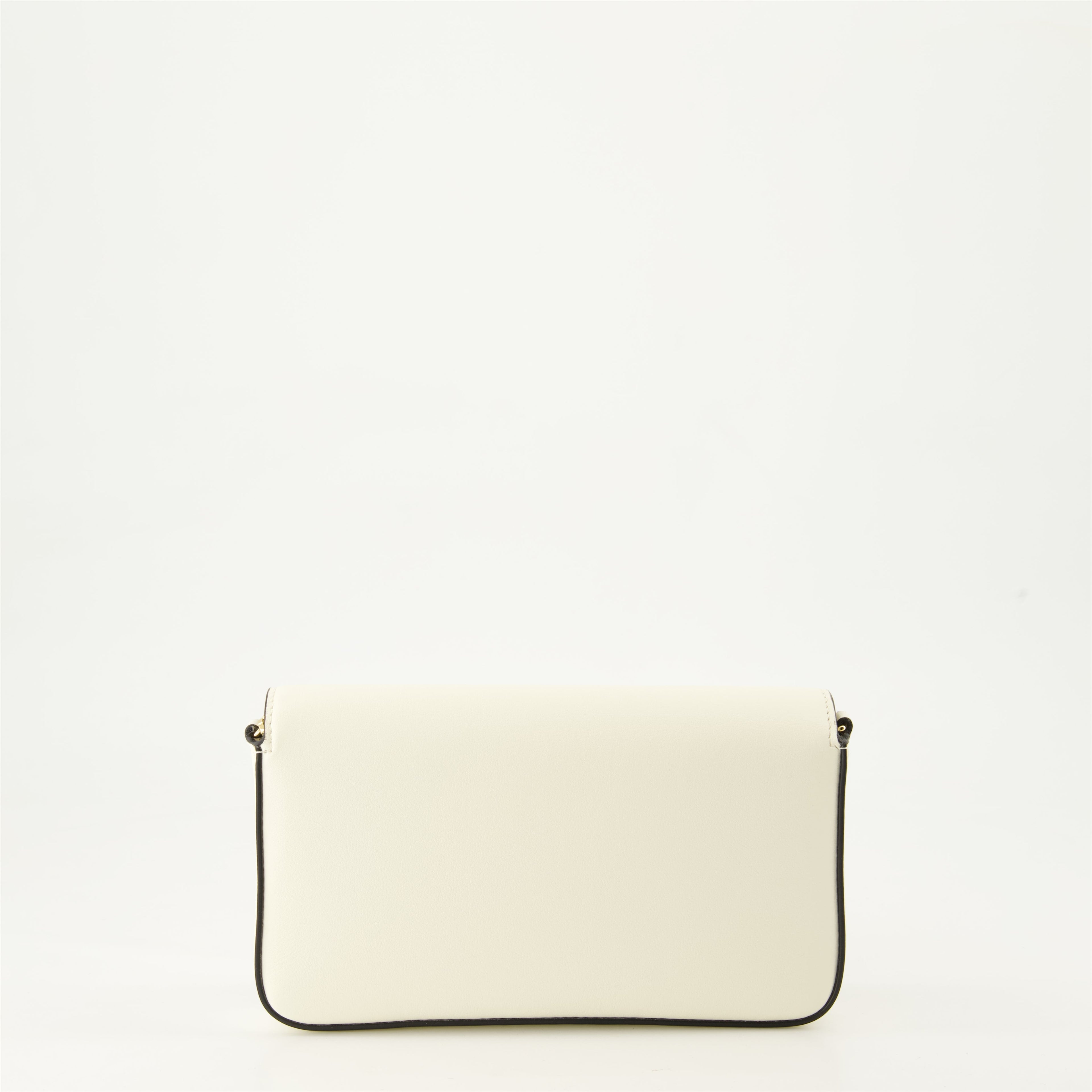 VLogo Signature, white crossbody bag, mini handbag, Italian leather, fashion accessories