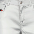 Imagem dos Slim Satin Jeans P-Ebbey da Diesel para Mulheres - Temporada Primavera-Verão 2025 - Detalhe 8