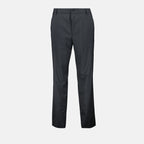 Image of Dark Grey Carrot Pants by Moncler for Men - Season Spring-Summer 2025 - Front View