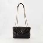 Image of Le Sac Puffer Toy by Saint Laurent for Women - Season Autumn-Winter 2025 - Front View