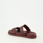 Sandales Feel Bordeaux