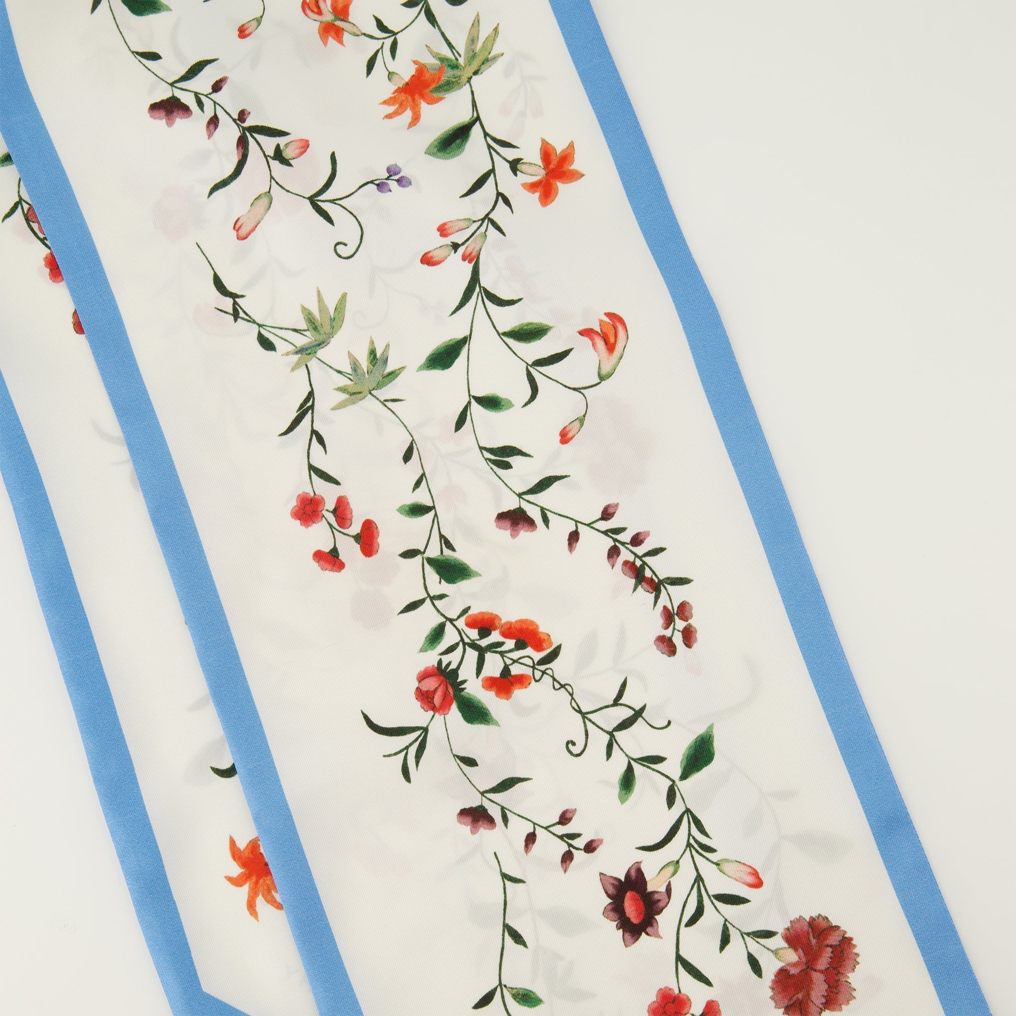 Givenchy bandeau, floral silk scarf, luxury accessories, silk scarf, stylish bandeau