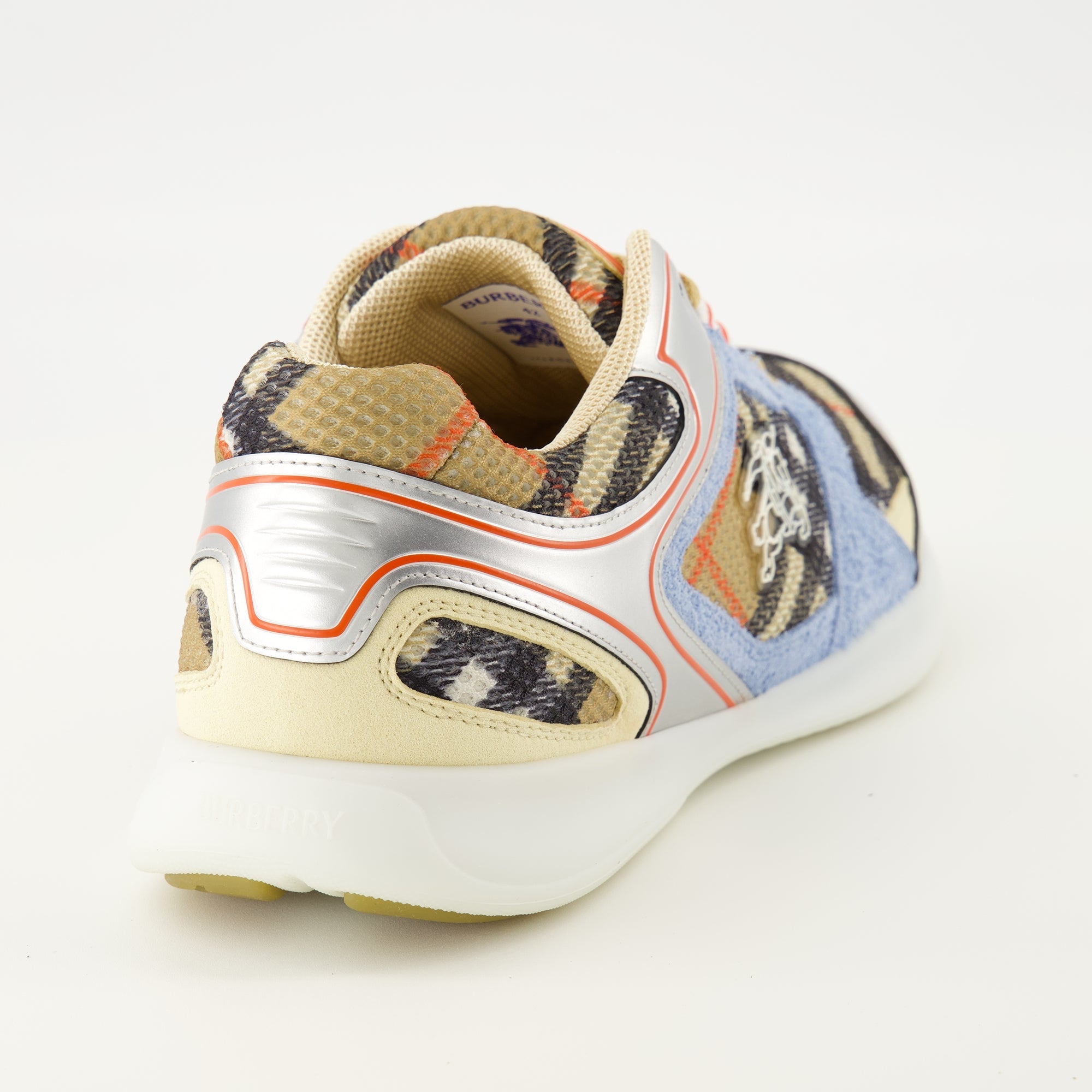 Burberry sneakers, Matrix Sport Sneakers, luxury sneakers, check pattern sneakers, men's footwear