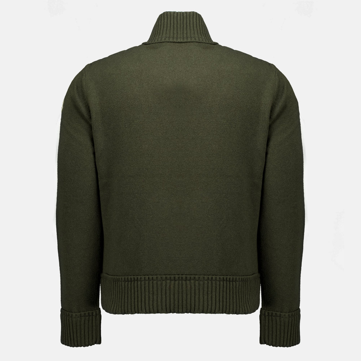 Kaki Bi-Mat Cardigan