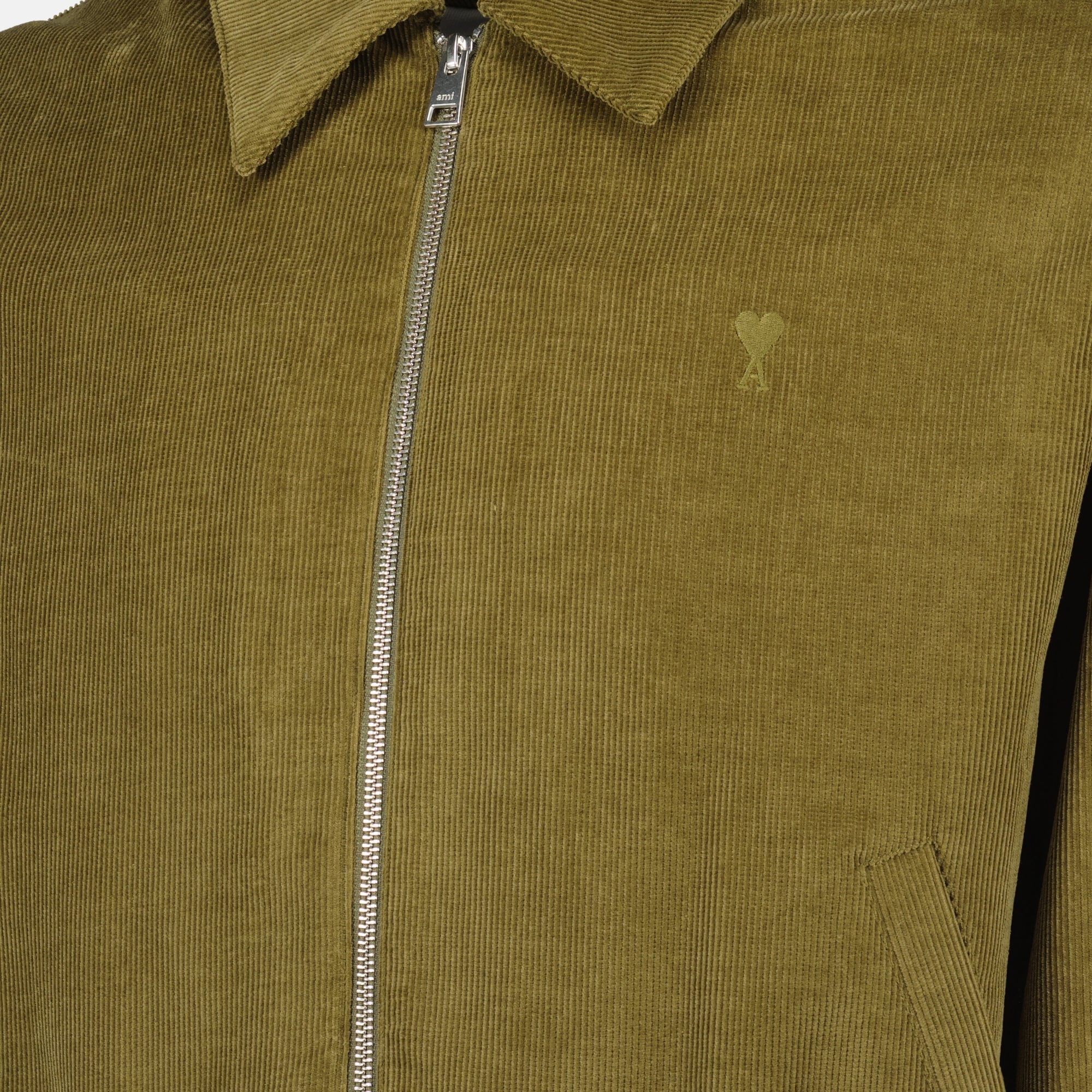 Blusón Zipper Ami de Coeur Kaki