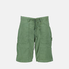 Bild von Cargo Bermuda Shorts von Japan Rag für Herren - Saison Frühjahr-Sommer 2025 - Vorderansicht