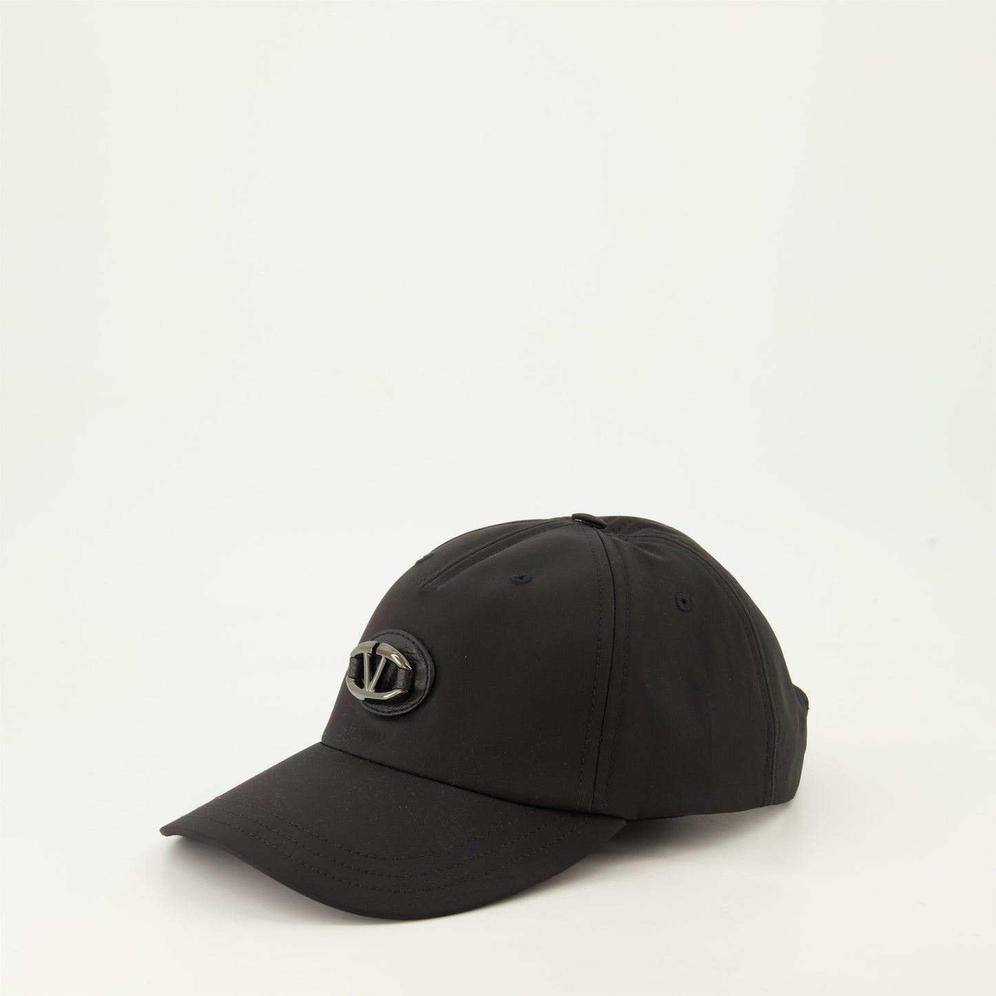 Valentino, VLogo, nylon cap, black cap, fall-winter 2024