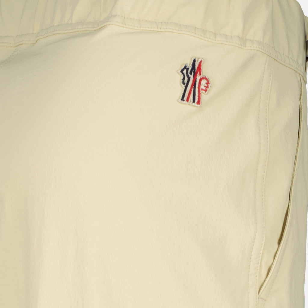 Pantaloni in Nylon Beige