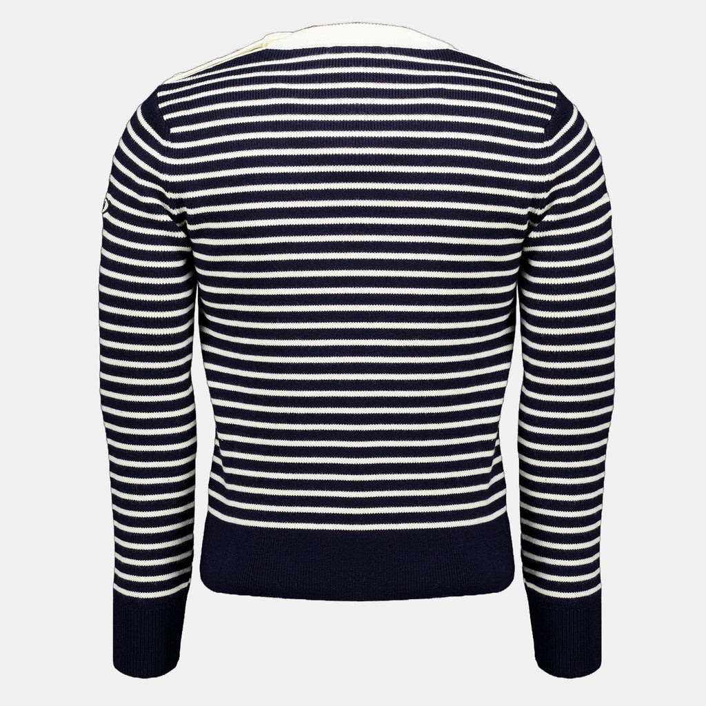 Pull Marinière Blu
