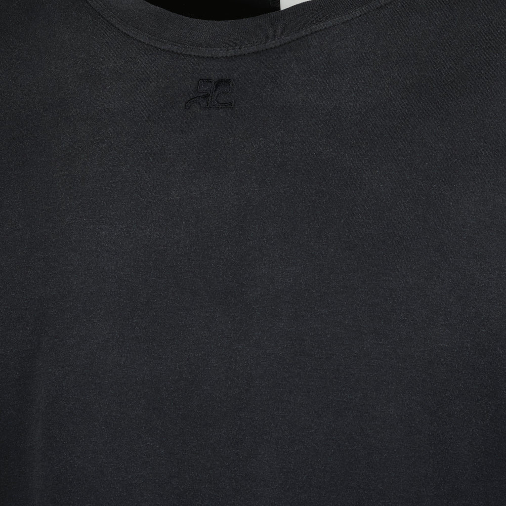 メンズ用のCourrègesによるオーバーサイズのグレーTシャツの画像 - シーズン春夏2026 - 詳細ビュー1