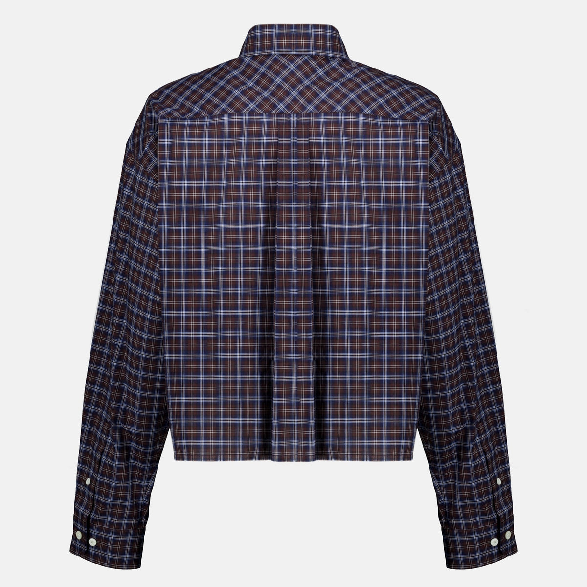 Camicia in cotone a quadri