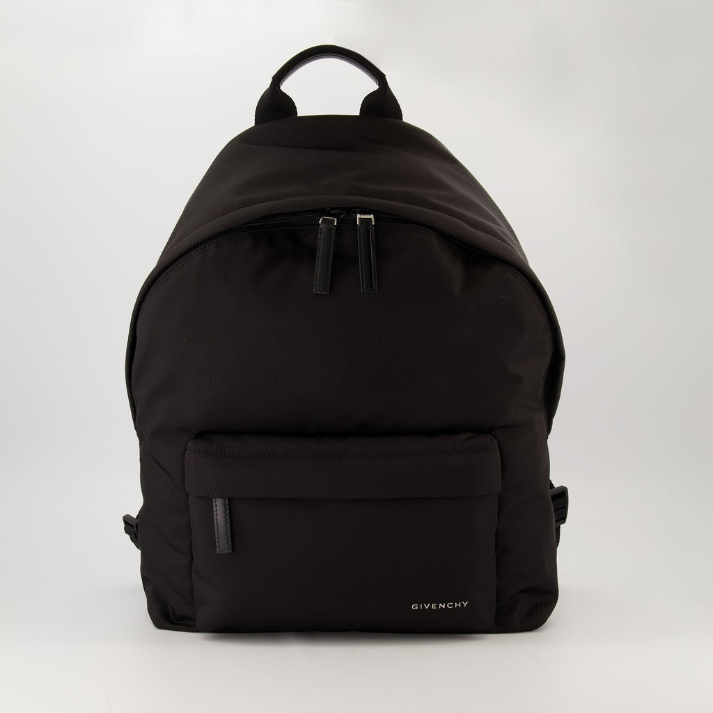 Givenchy backpack, Essential U Backpack, black nylon backpack, designer backpack, luxury accessories