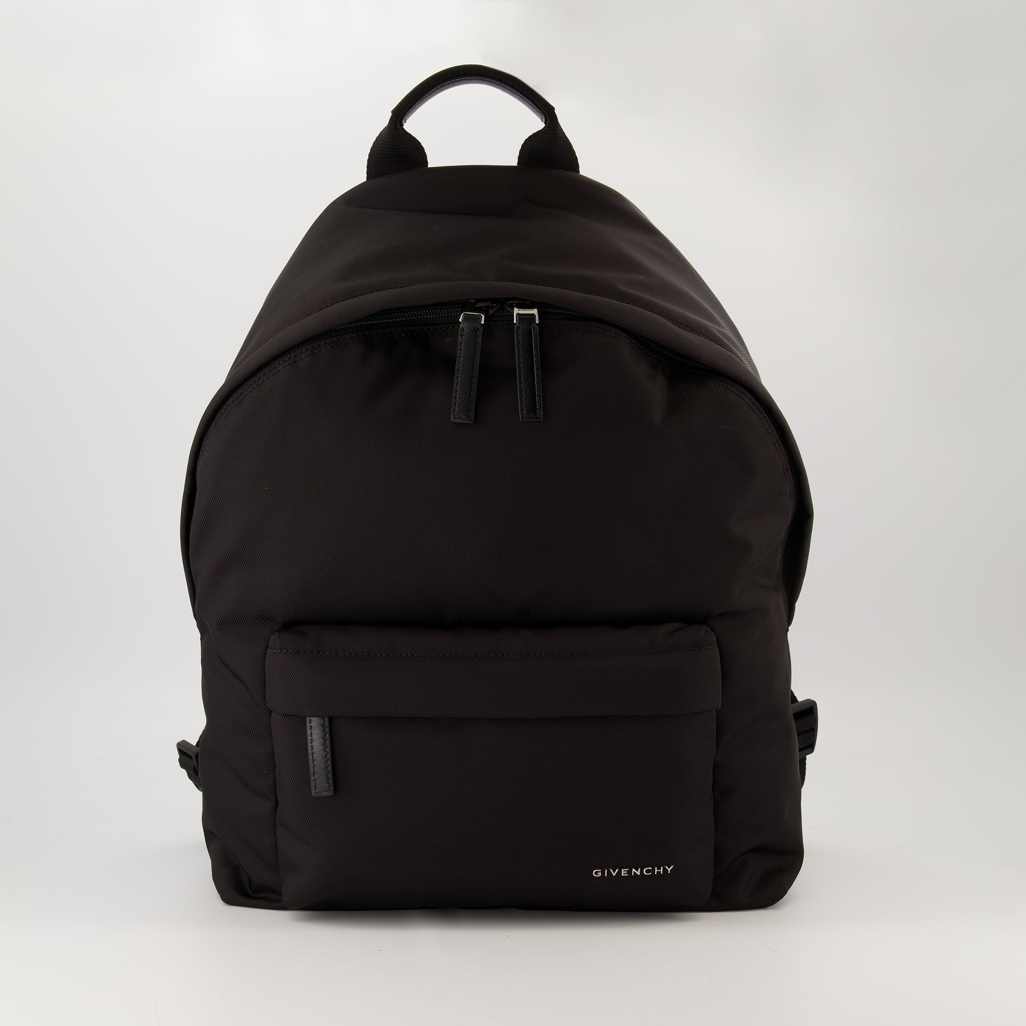 Givenchy backpack, Essential U Backpack, black nylon backpack, designer backpack, luxury accessories