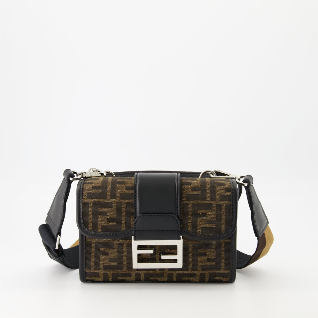 Fendi Baguette Bag, Brown Designer Bag, men's shoulder bag, luxury bag, fashion accessories