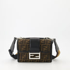 Fendi Baguette Bag, Brown Designer Bag, men's shoulder bag, luxury bag, fashion accessories