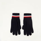 Bild von Tricolore Wollhandschuhen von Moncler für Herren - Saison Herbst-Winter 2025 - Rückansicht