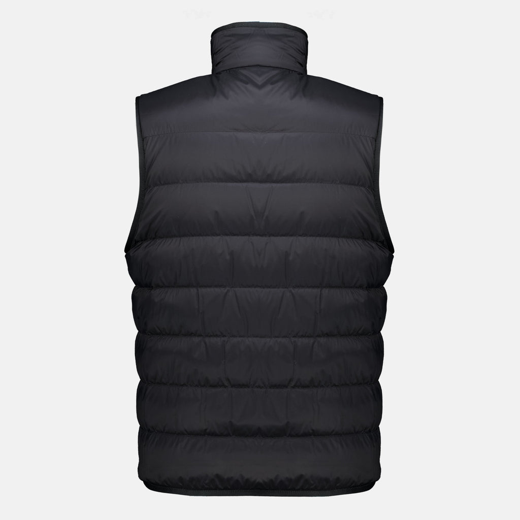Gilet imbottito reversibile in teddy
