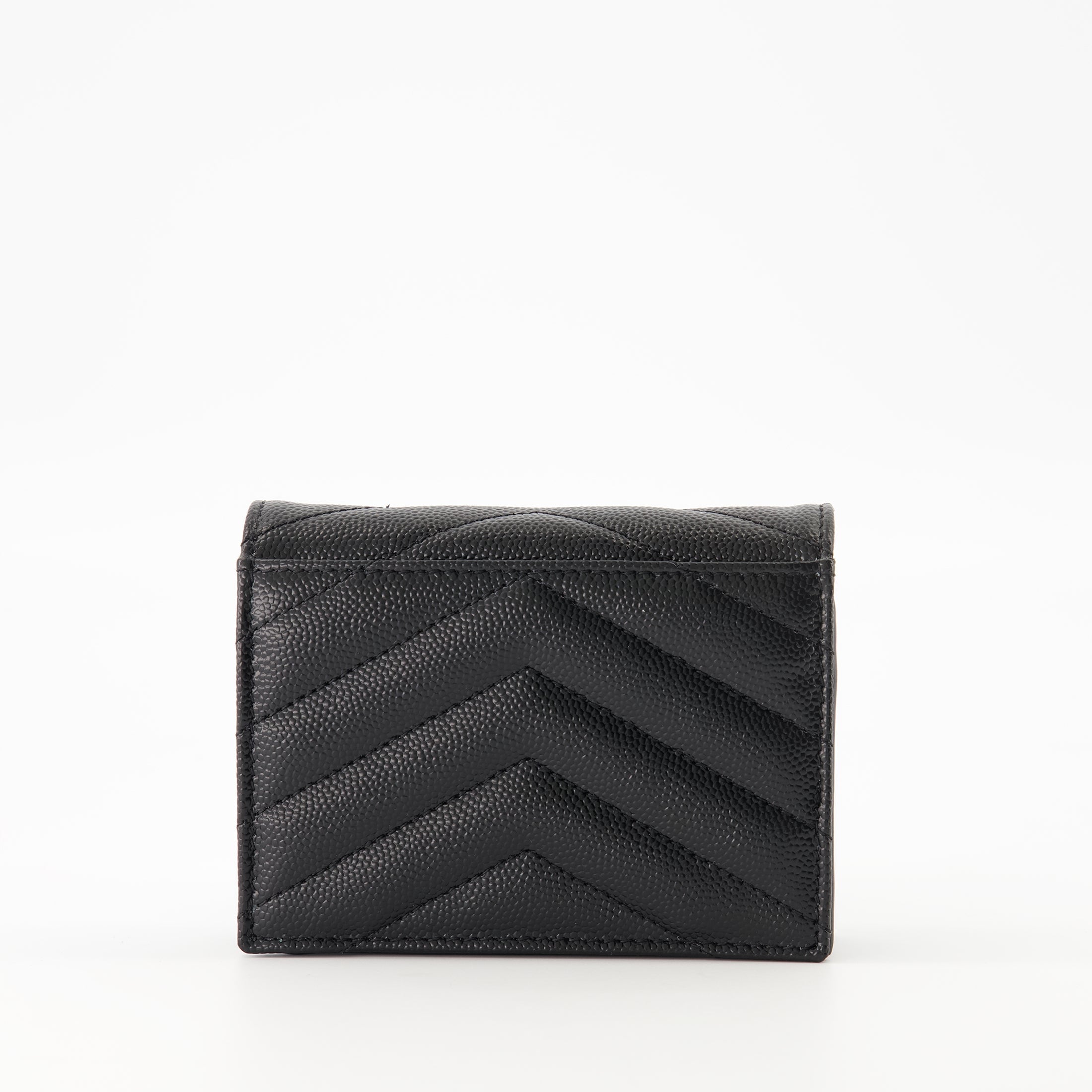 card holder, Cassandre, Saint Laurent, designer accessories, textured leather