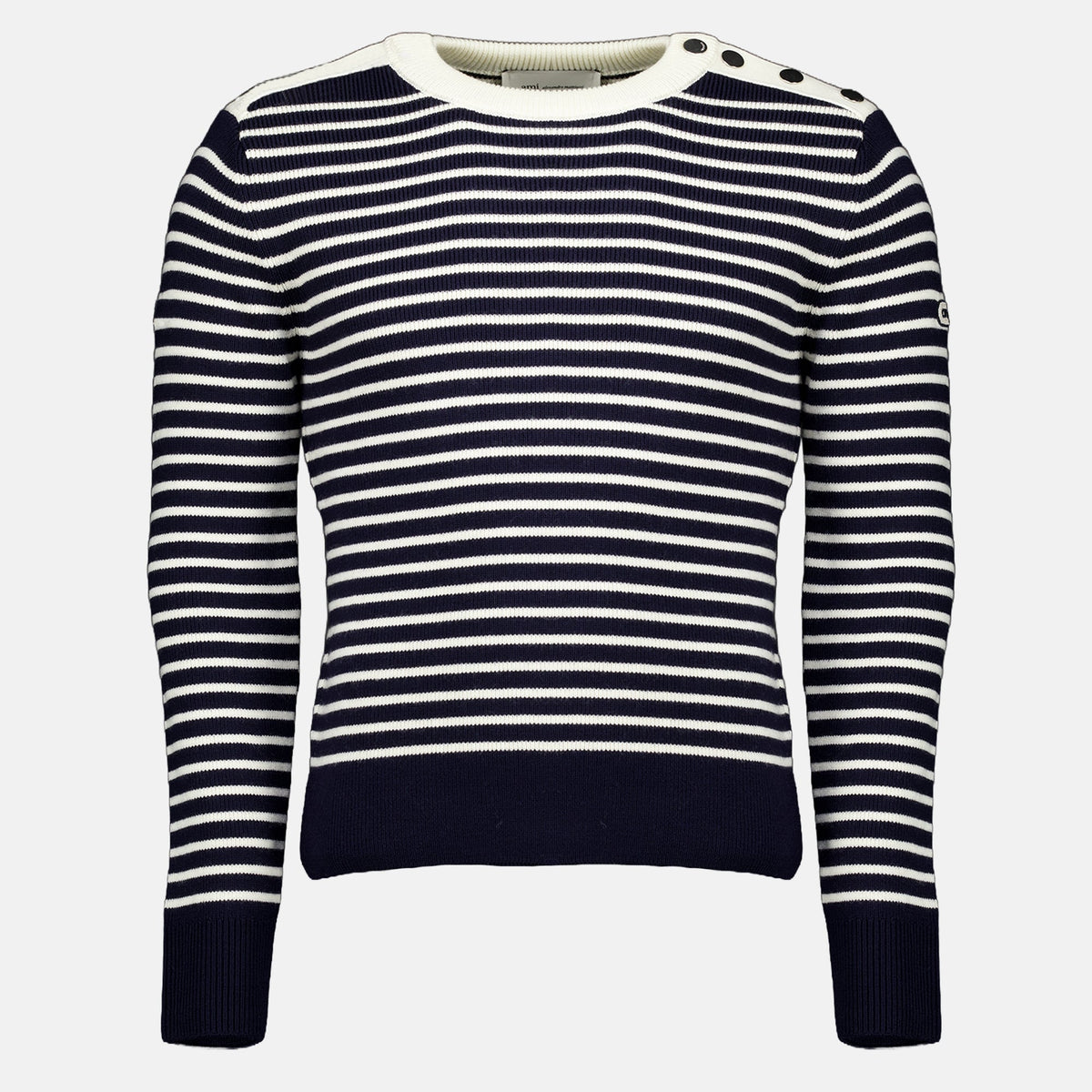 Pull Marinière Blu