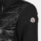 Image of Black Quilted Jacket by Moncler for Women - Season Autumn-Winter 2024 - Detail View 5
