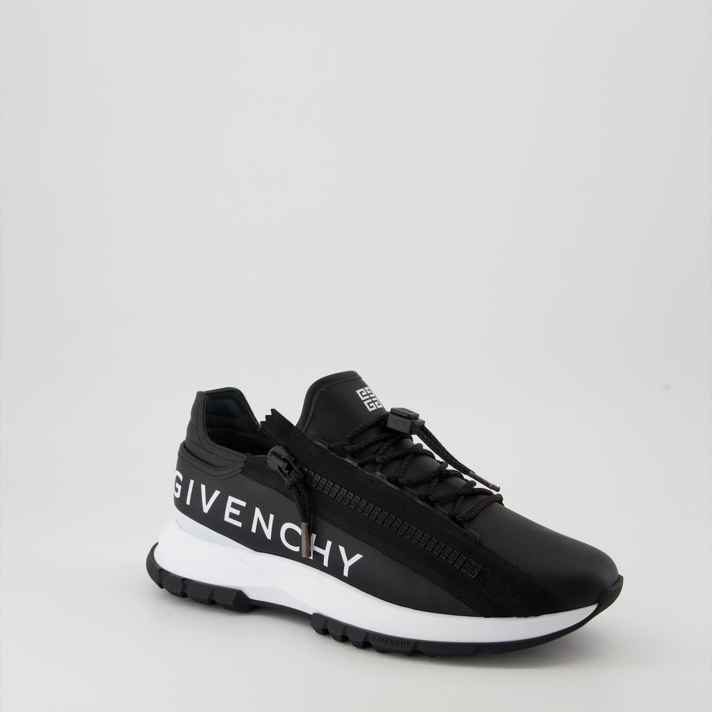 Givenchy trainers, black leather sneakers, luxury footwear, designer trainers, high-end fashion