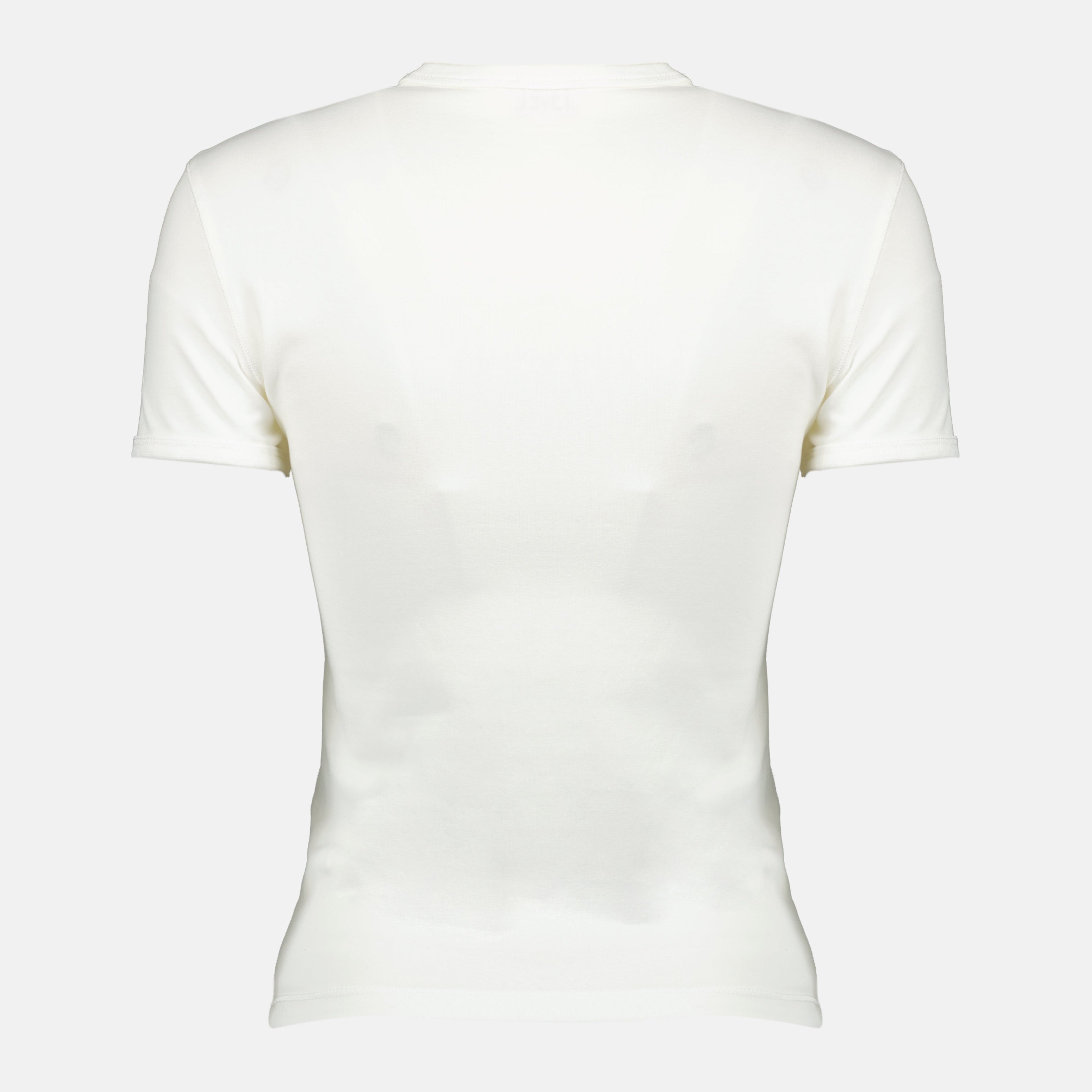 Image du T-shirt T-Uncutieslong-OD Blanc de Diesel pour femmes - Saison Printemps-Été 2026 - Vue arrière