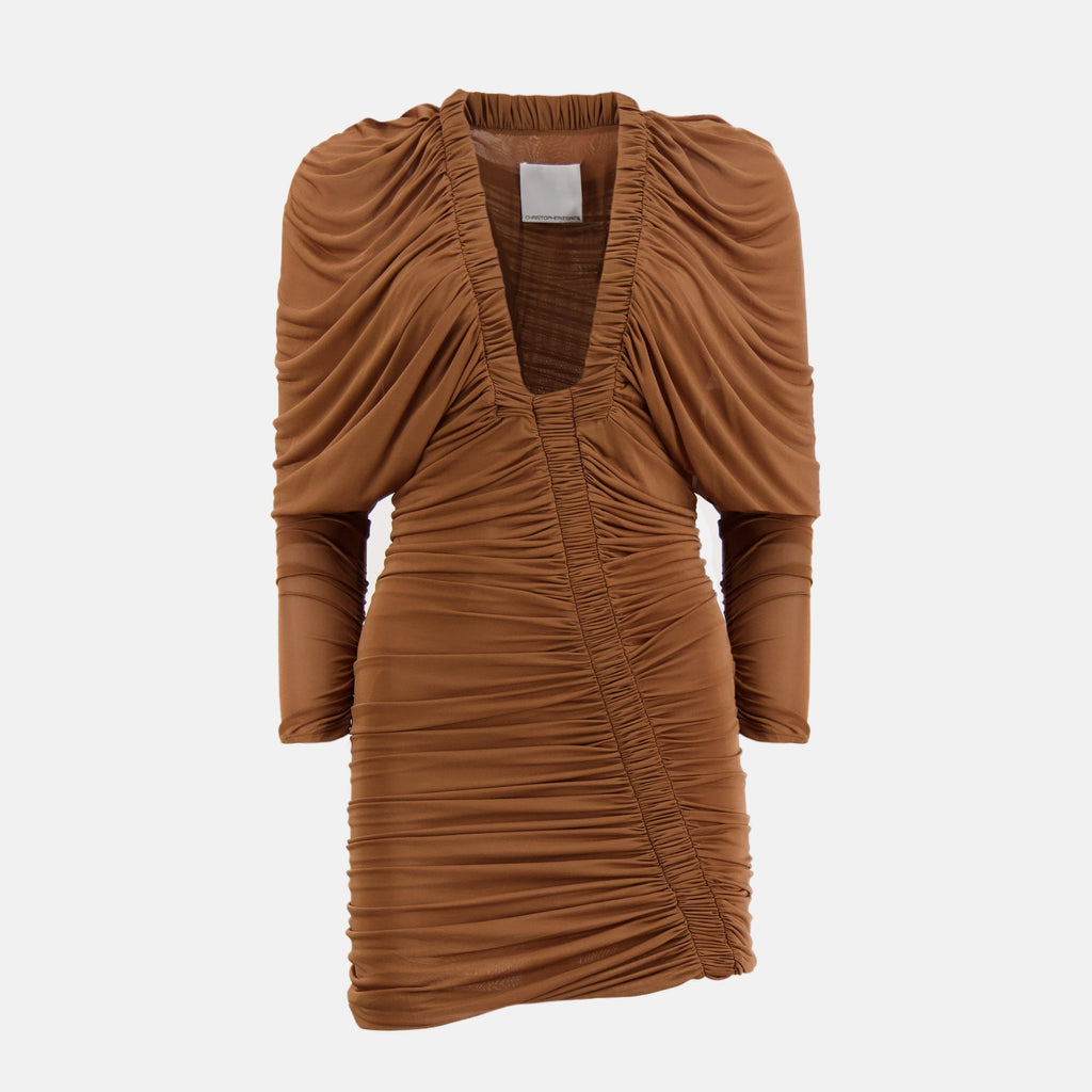 Image of Mini Orion Dress by Christopher Esber for Women - Season Spring-Summer 2026 - Front View