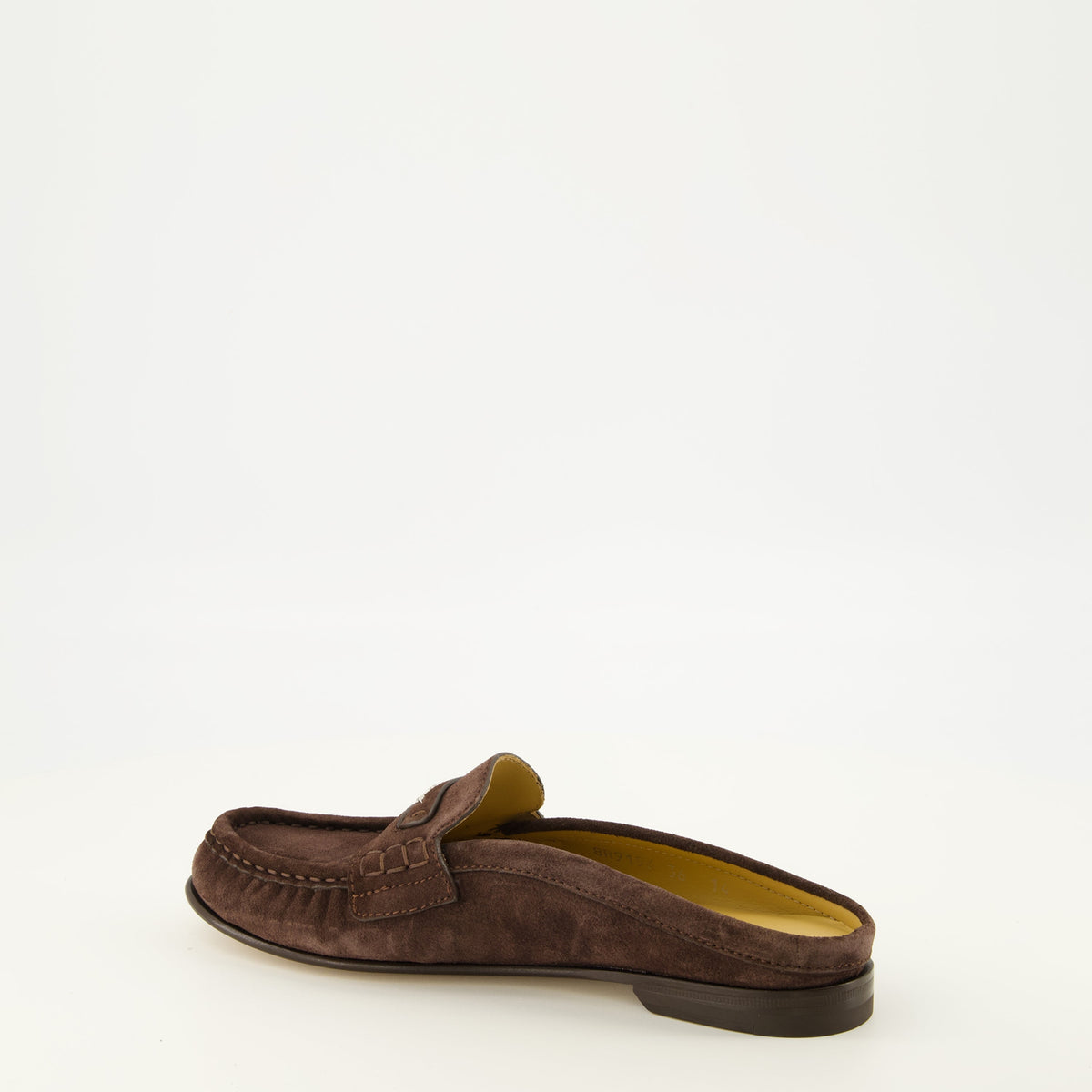 Scrunch Suede Mules