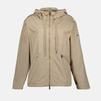 Image of Cassiopea Hooded Jacket by Moncler for Women - Season Spring-Summer 2025 - Front View