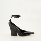 Image of The Bold Leather Pumps by Valentino Garavani for Women - Season Autumn-Winter 2024 - Right Side View