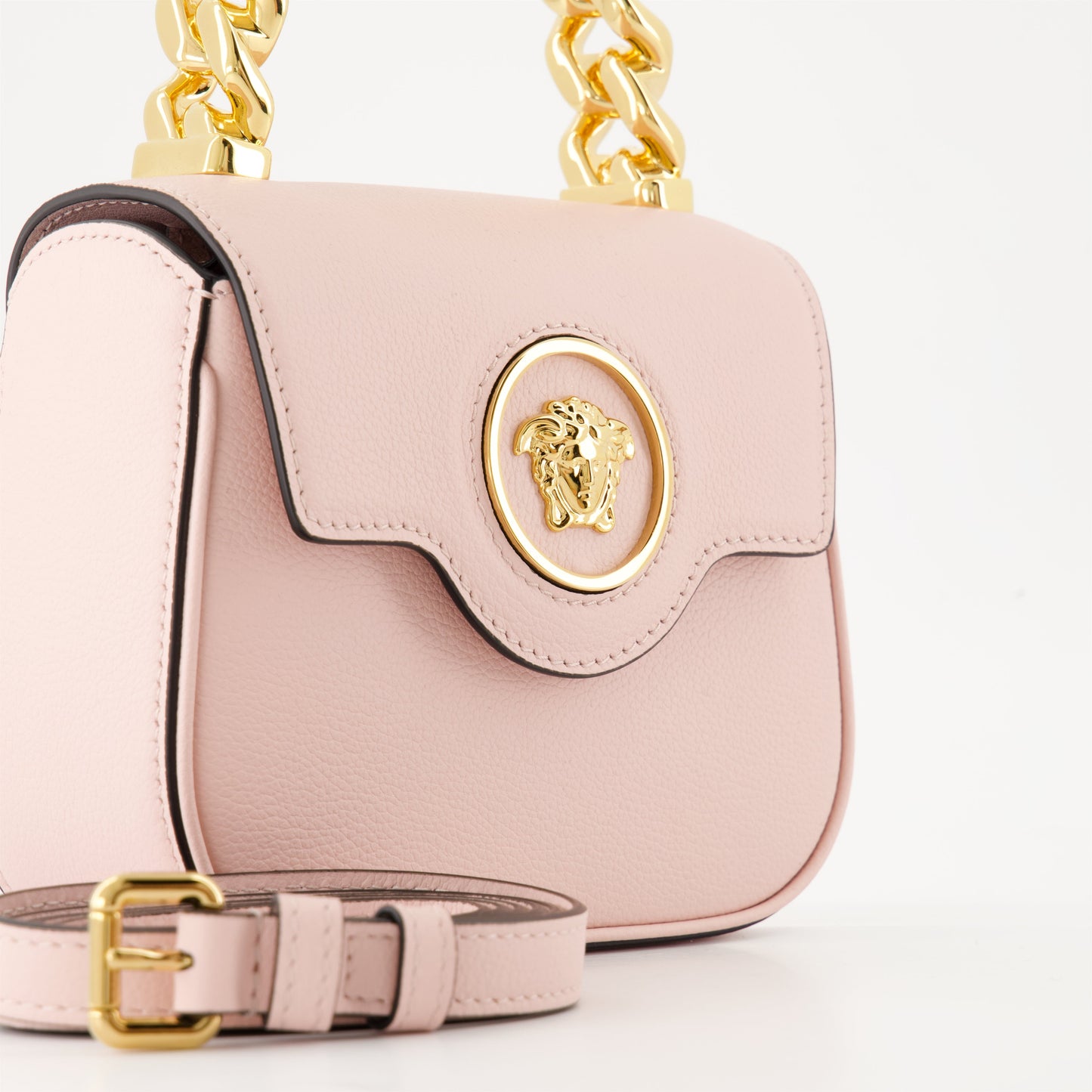 Versace, La Medusa, Rose Mini Bag, Autumn-Winter 2024, Luxury Handbag