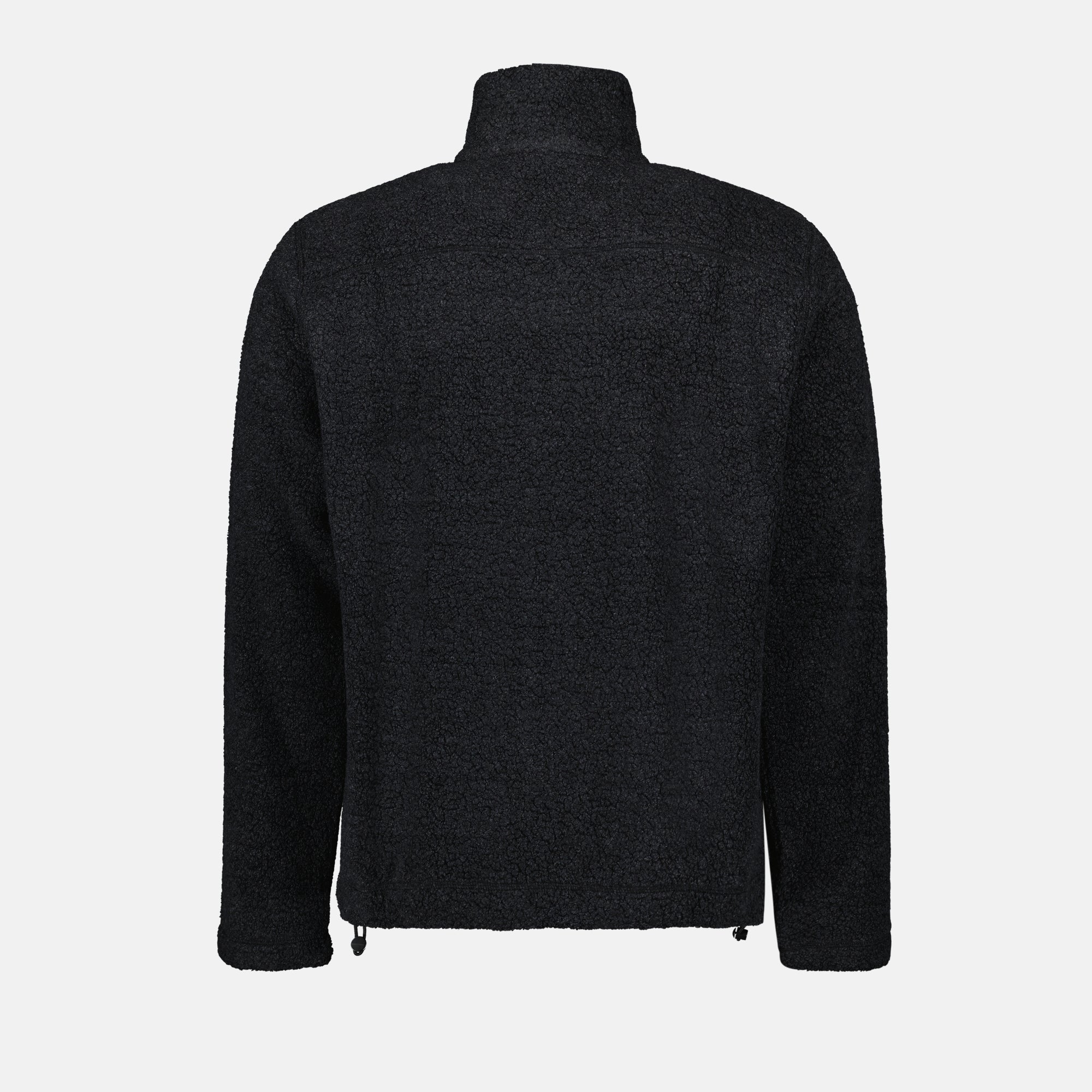 アンスラサイトグレーフリースジャケット