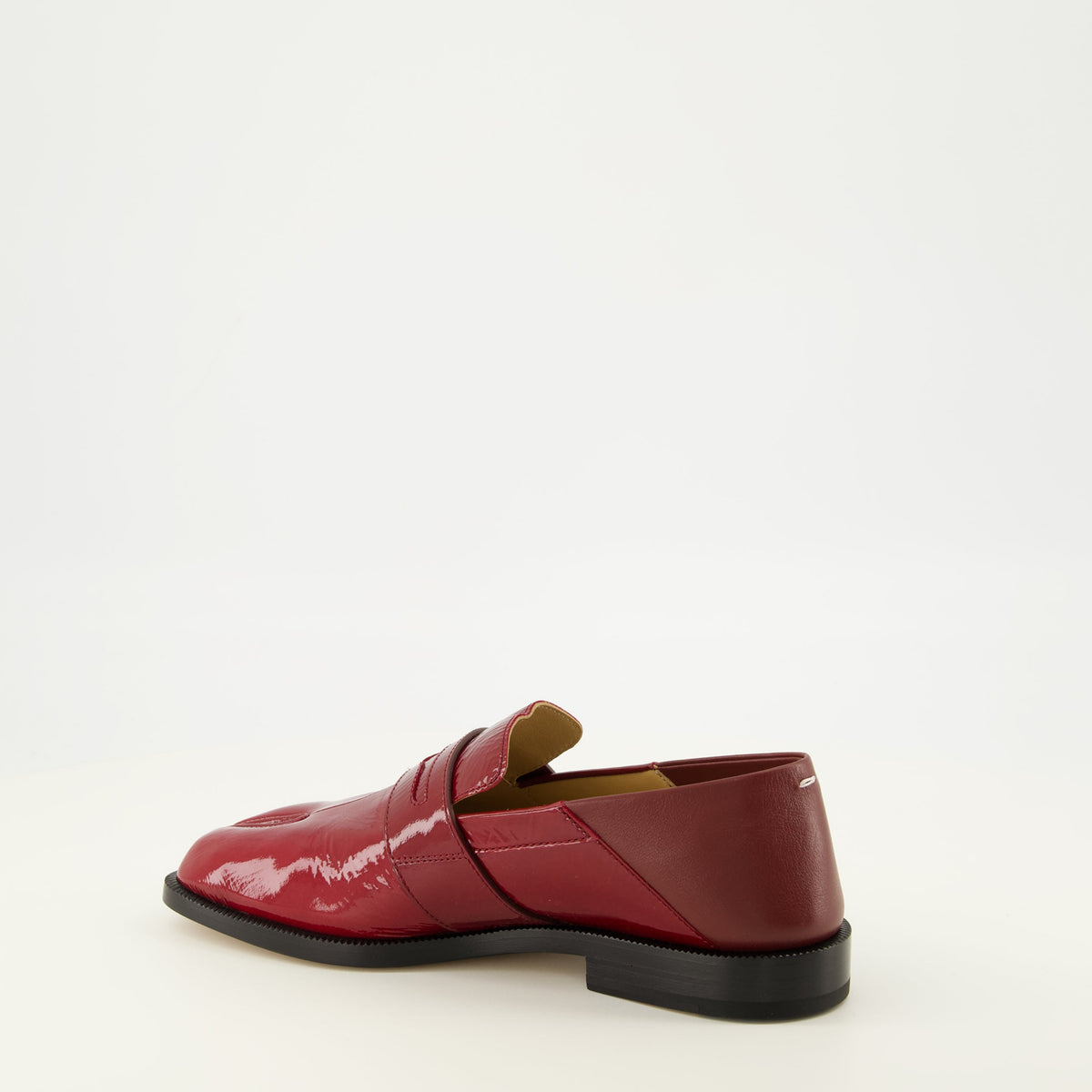 mocassins tabi rouge