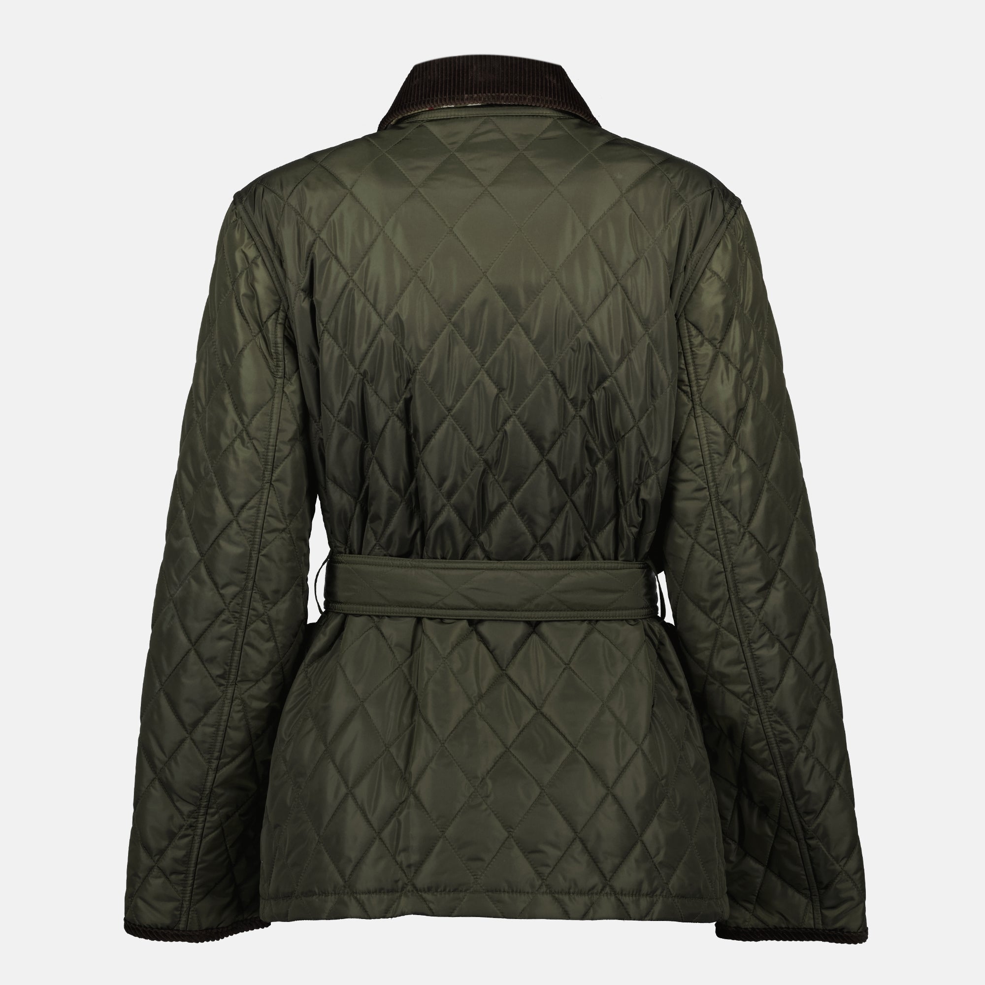 Burberry jacket, quilted jacket, khaki jacket, Autumn-Winter 2025, women's outerwear