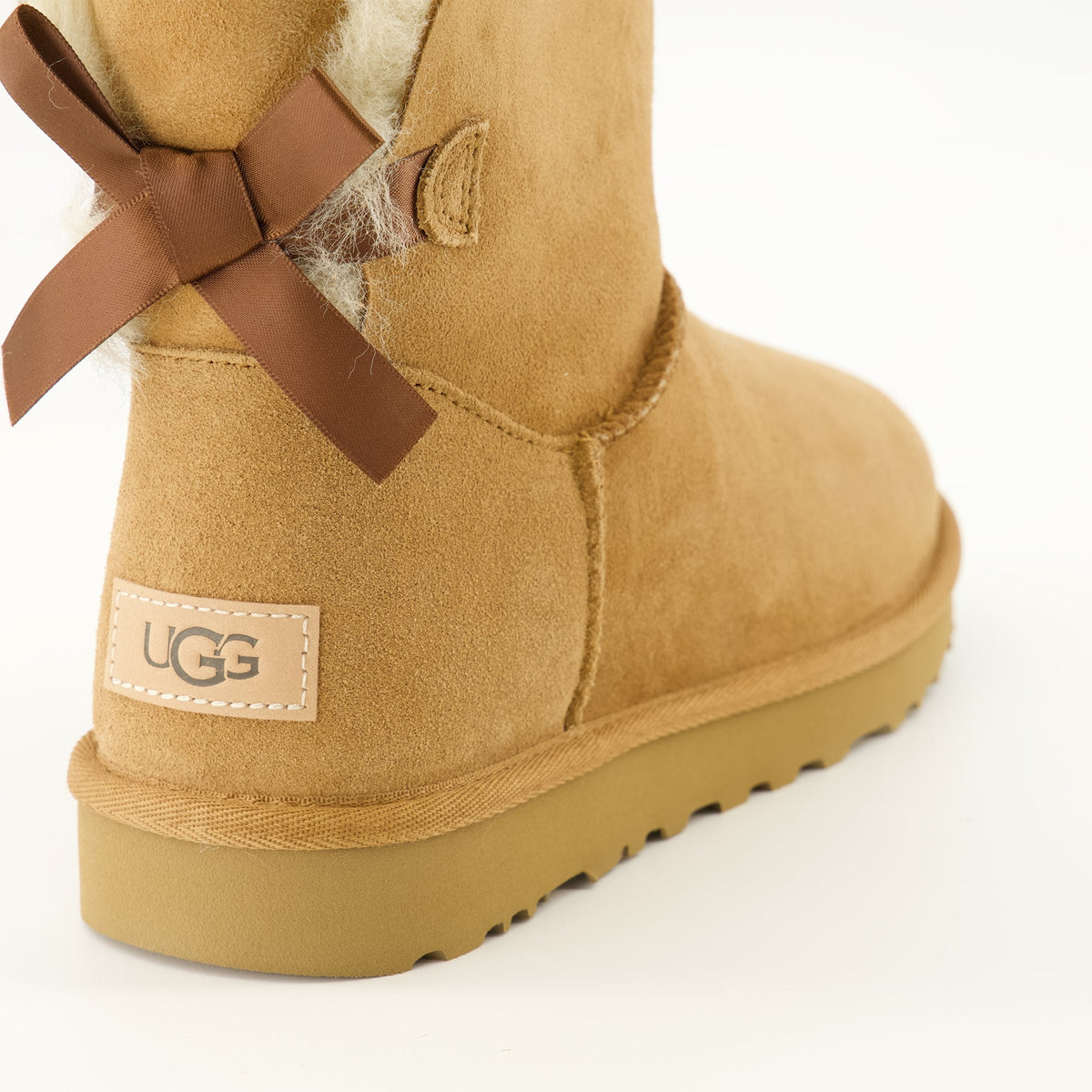 Botas Bailey Bow II de piel de oveja