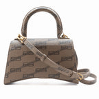 Balenciaga handbag, luxury handbag, BB Monogram, coated canvas bag, designer accessories
