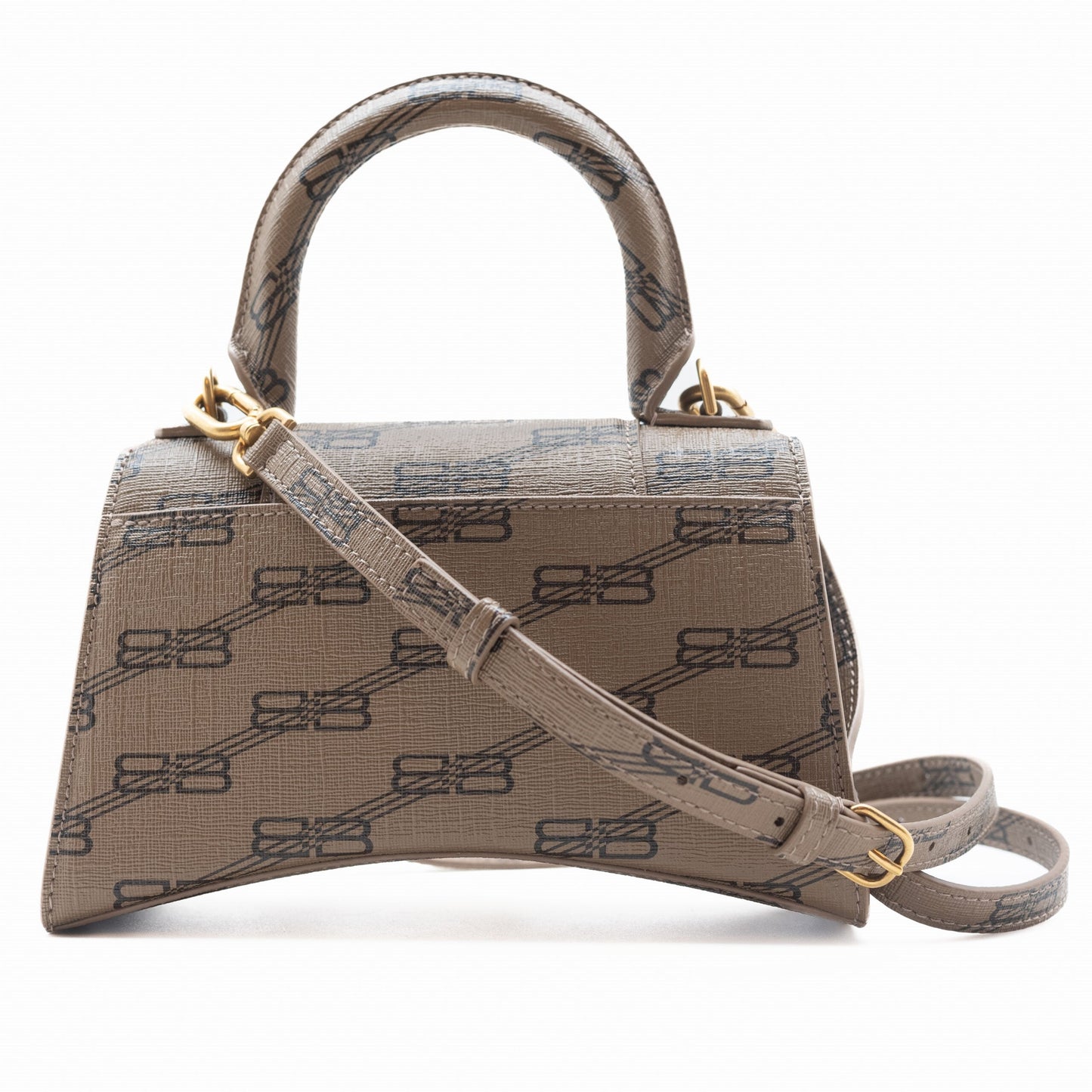 Balenciaga handbag, luxury handbag, BB Monogram, coated canvas bag, designer accessories