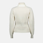 Imagem do cardigan acolchoado da Moncler Grenoble para Mulheres - Temporada Outono-Inverno 2024 - Vista Traseira