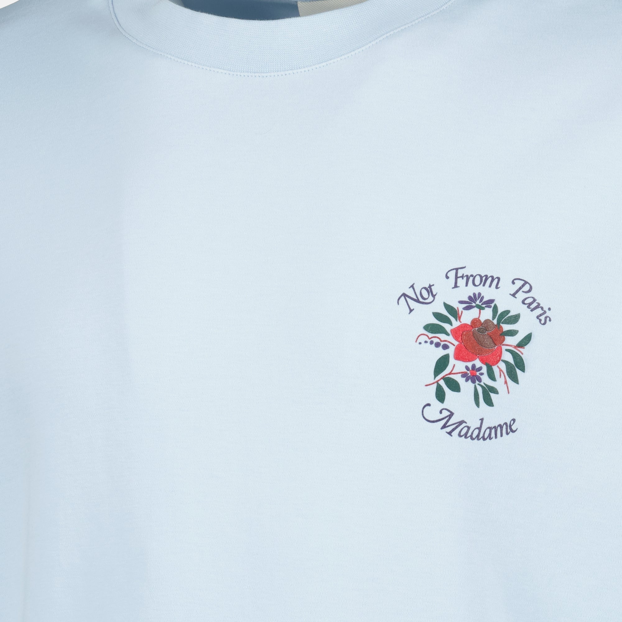 スローガンTシャツの画像 - Drole De MonsieurによるDrôle de Monsieur for Men - シーズン春夏2026 - 詳細ビュー1