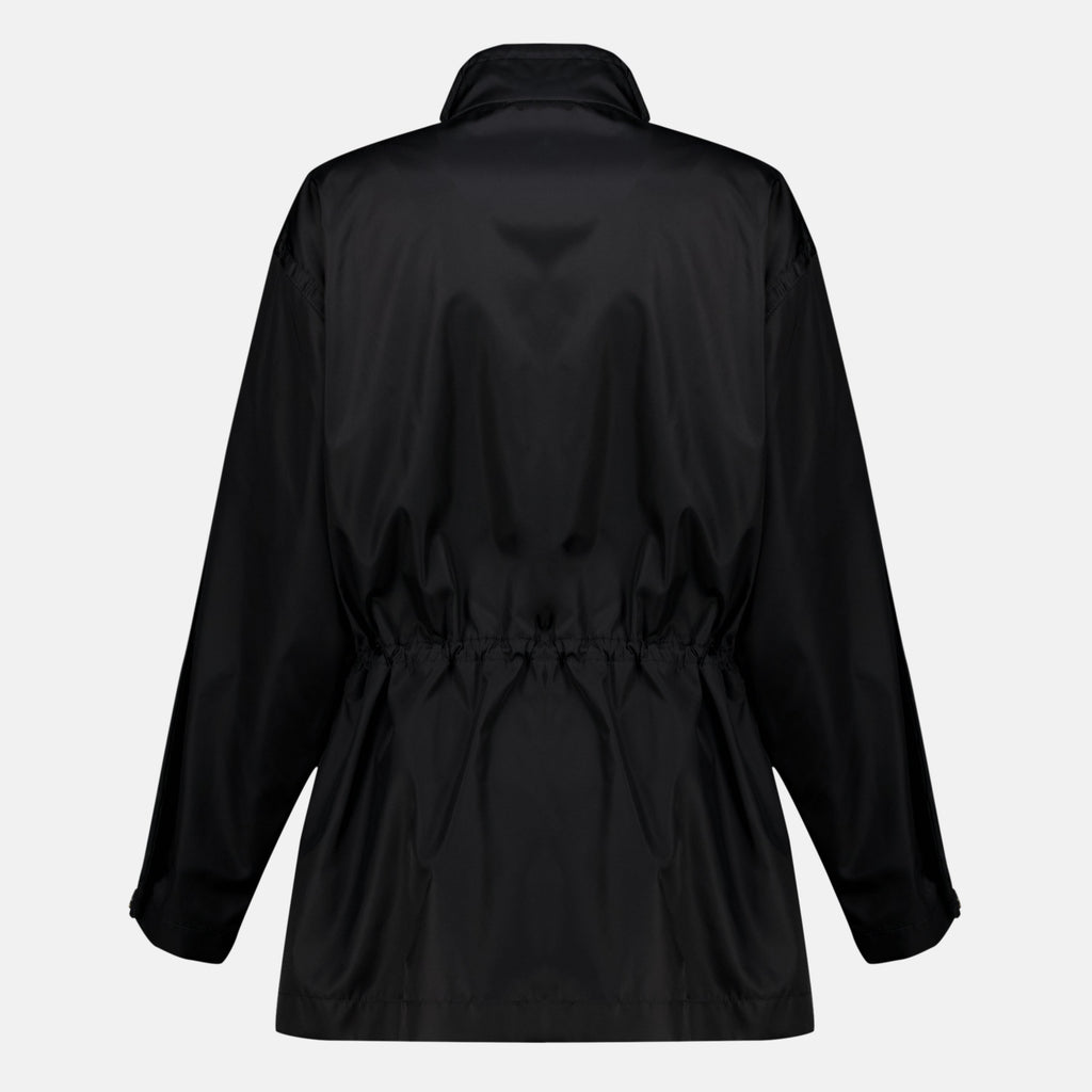 Parka nera Re-Nylon