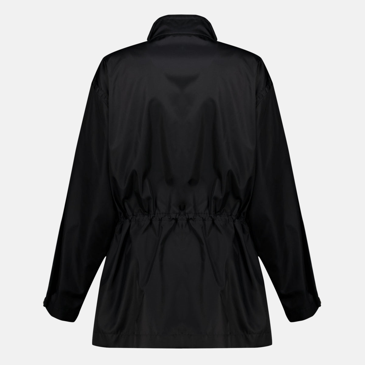 Parka nera Re-Nylon