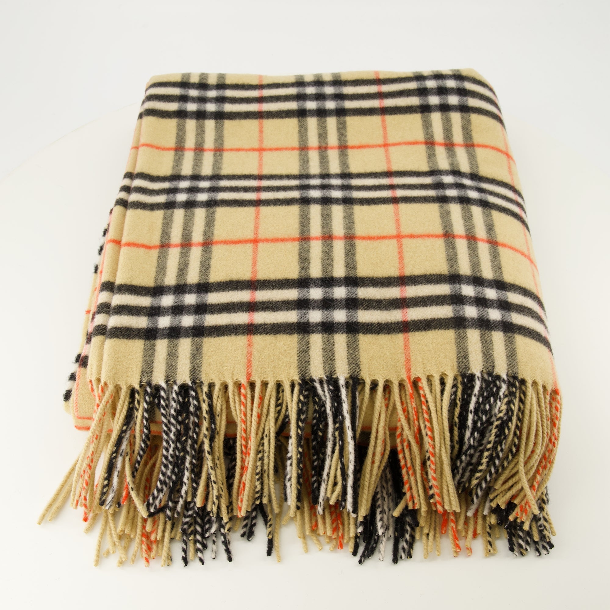 Sciarpa in Cashmere a Quadri