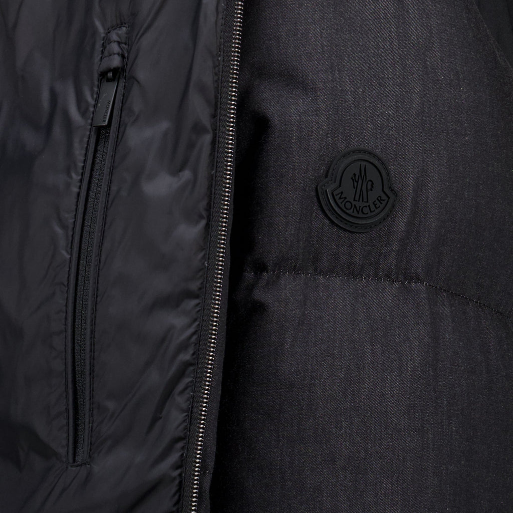 Chaqueta de plumón negra Oulojoki