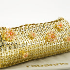 Goldene Messingtasche