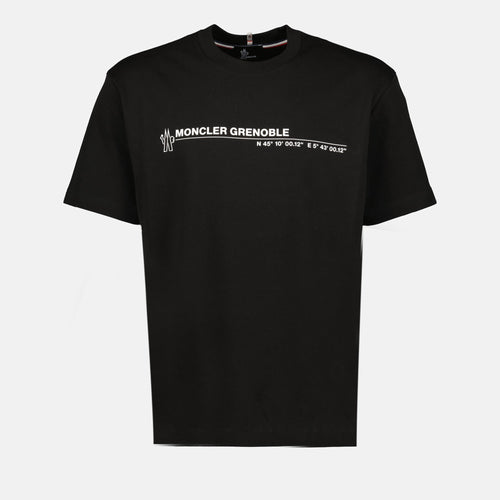 T-shirt noir imprimé