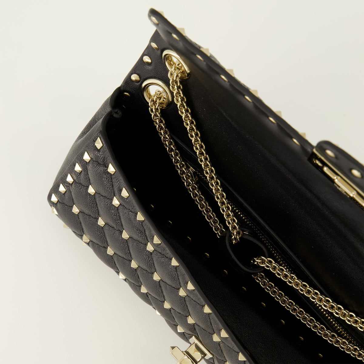 Black Rockstud Spike Bag