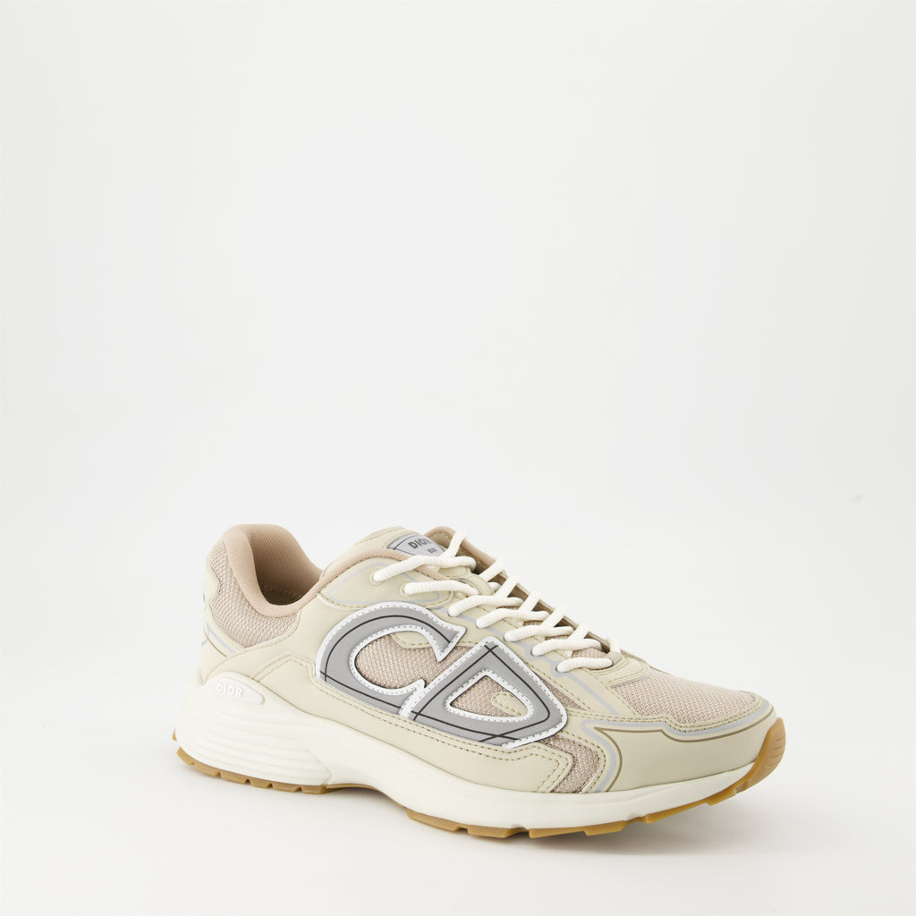 Dior sneakers, beige sneakers, luxury sportswear, designer footwear, high-end fashion