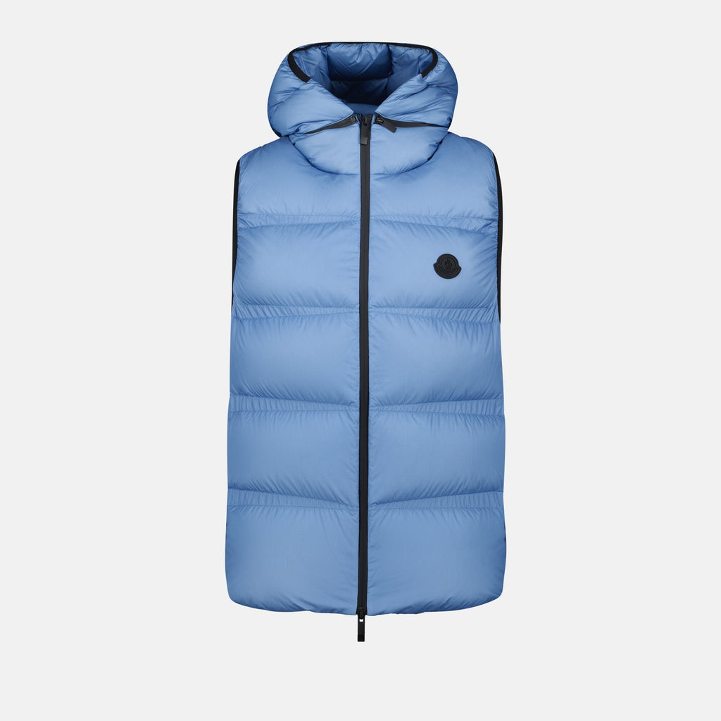 Image of Sleeveless Lausen Vest by Moncler for Men - Season Autumn-Winter 2024 - Front View